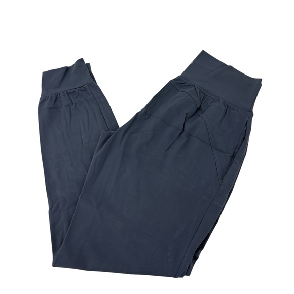 Athleta Distance Jogger Dobby Iron Blue Size Medium Lightweight Run Pant NEW - Picture 7 of 12